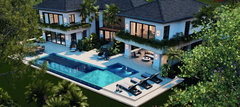 Villa steps from Minitas Beach
